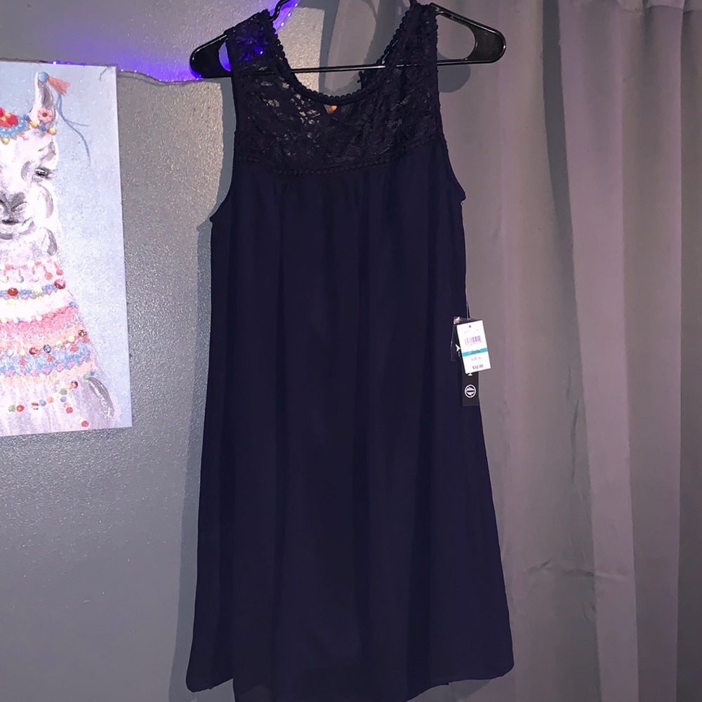 Blue “As U Wish” dress